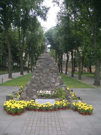Pamtnk obtem genocidy ve Vilniusu