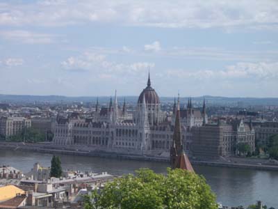 Budova parlamentu v Budapeti