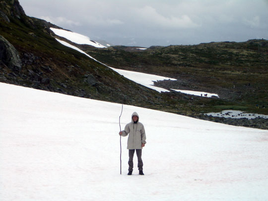 Pohodovj trek pes severn st NP Hardangervidda a stejnojmennou nhorn ploinu ve vce 1200 m n. m.