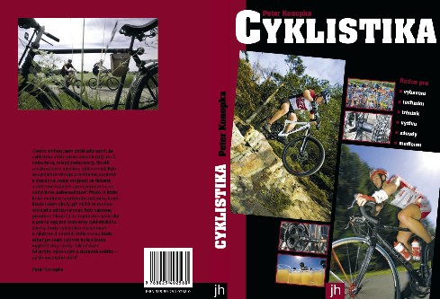 České vydání knihy Cyklistika od Petera Konopky