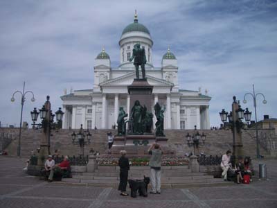 Senátní náměstí v Helsinkách