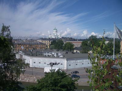Pohled na Helsinki