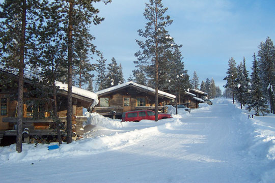 Laponské lyžařské středisko Saariselkä s příjemným zázemím